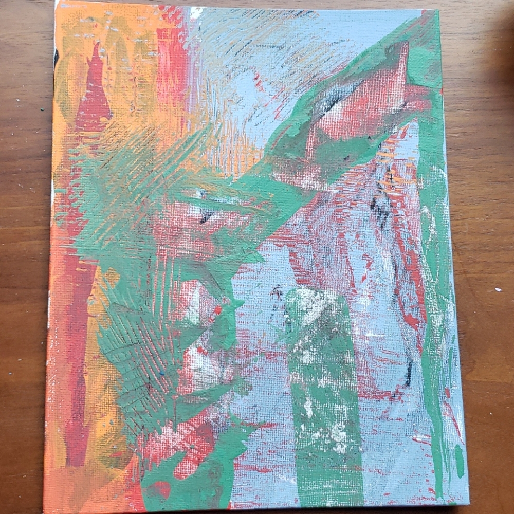 Neo-Noir- Acrylic on Canvas Board